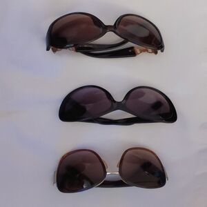 Three Sunglasses/ gently used/ Gap/ Calvin Klein/ Guess
